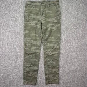 AG Adriano Goldschmied The Caden Tailored Trouser Camo Pants Women's Size 26